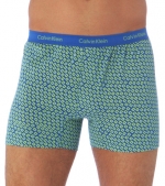 Calvin Klein Diamond Print Knit Slim Fit Boxer